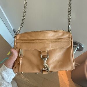 Rebecca Minkoff Tan Leather Crossbody Bag